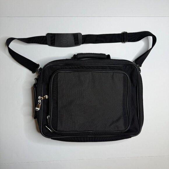 Black Computer Bag – Black, Adjustable - Picture 1 of 6